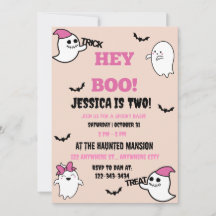 Halloween Birthday Party Invitation