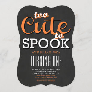 Halloween Birthday Party Invitation