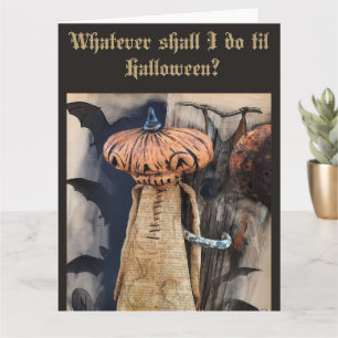 Halloween Birthday Party Supplies Gift Card JOL