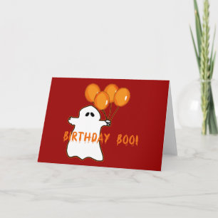 Halloween Birthday T-shirts and Gifts Card