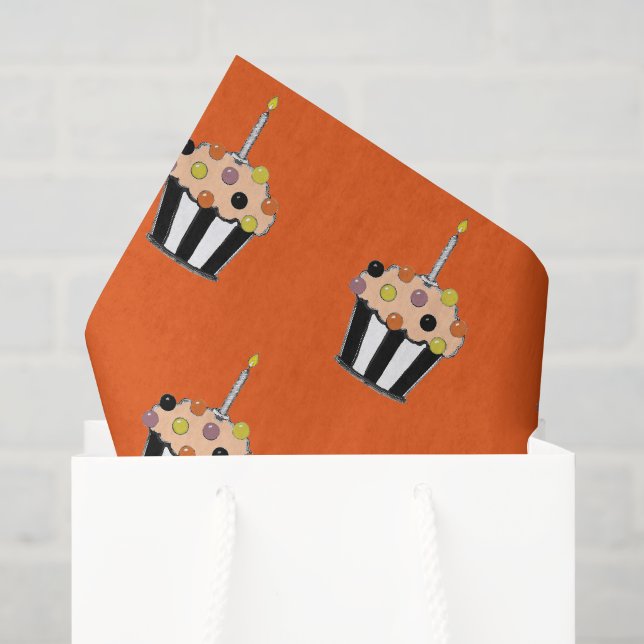 Halloween Birthday Tissue Paper (Gift Bag)