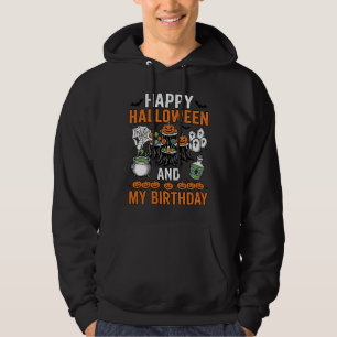 Halloween Birthday Vintage Pumpkin Party Design_1 Hoodie