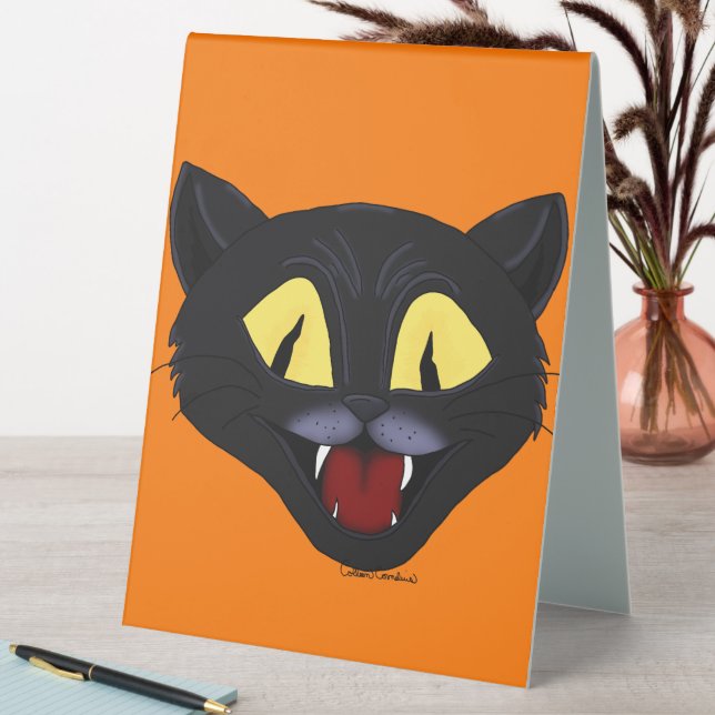 Halloween Black Cat  (In SItu (Table))