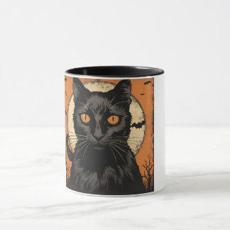 halloween Black Cat 2024   Mug