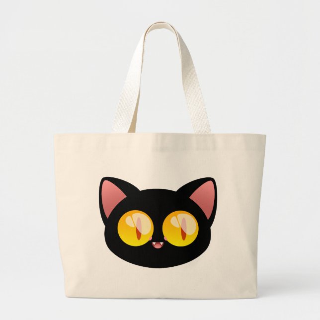 Halloween Black Cat Bag (Front)