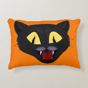 Halloween Black Cat Decorative Cushion