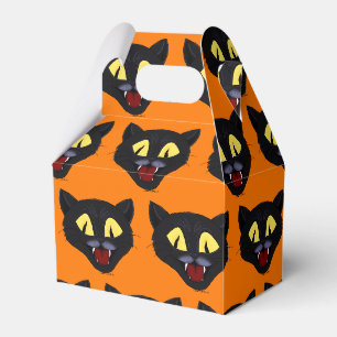 Halloween Black Cat Favour Box