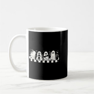 Halloween Black Cat Ghost Halloween Ghost Spooky Coffee Mug