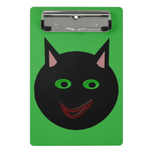 Halloween Black Cat Mini Clipboard