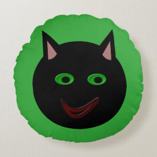 Halloween Black Cat Pillow