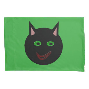 Halloween Black Cat Pillowcase