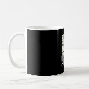 Halloween Black Cat Pumpkin Vector Design Coffee Mug