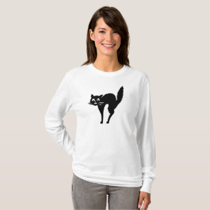 HALLOWEEN BLACK CAT T-Shirt