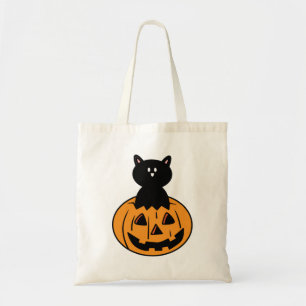 Halloween Black Cat Trick Or Treat Halloween Bag