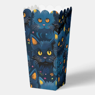 Halloween black cats favour box