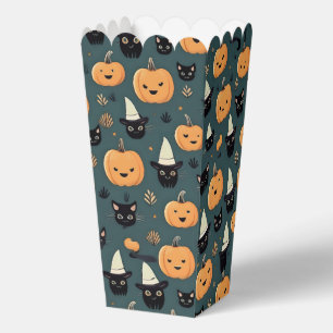 Halloween black cats favour box