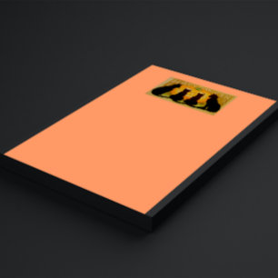 Halloween Black Cats Stationary Stationery