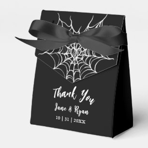 Halloween Black Gothic Wedding Favour Box