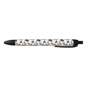 Halloween Black Ink Pen