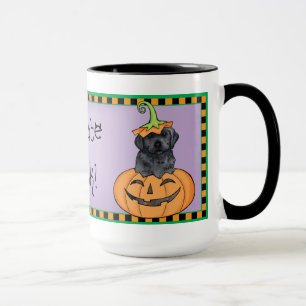 Halloween Black Lab Mug