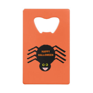 Halloween Black Spider Bottle Opener