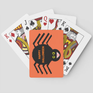 Halloween Black Spider Playing cards