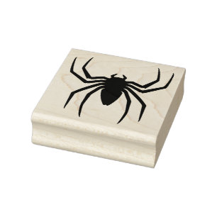 Halloween Black Spider Stamp Favour Bags & Tags