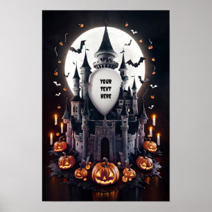 Halloween Blank Invitation Poster #3