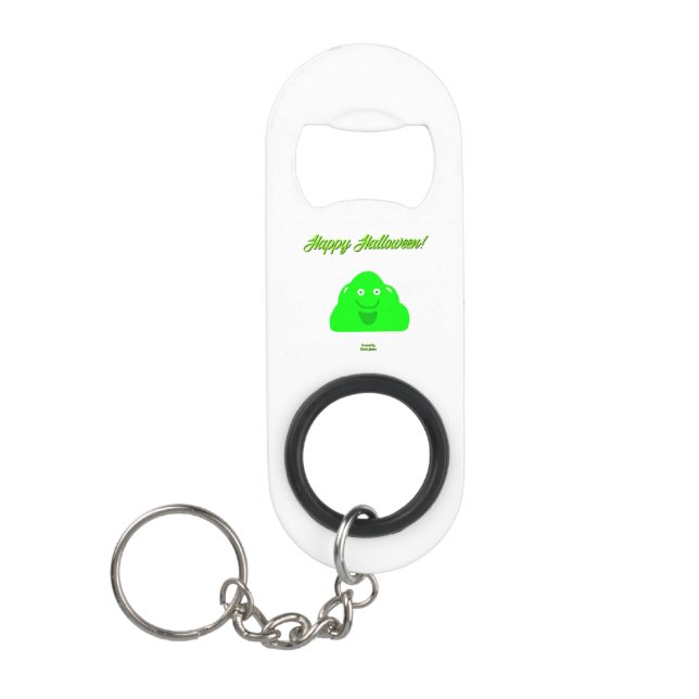 Halloween Blob Keychain Bottle Opener (Front)