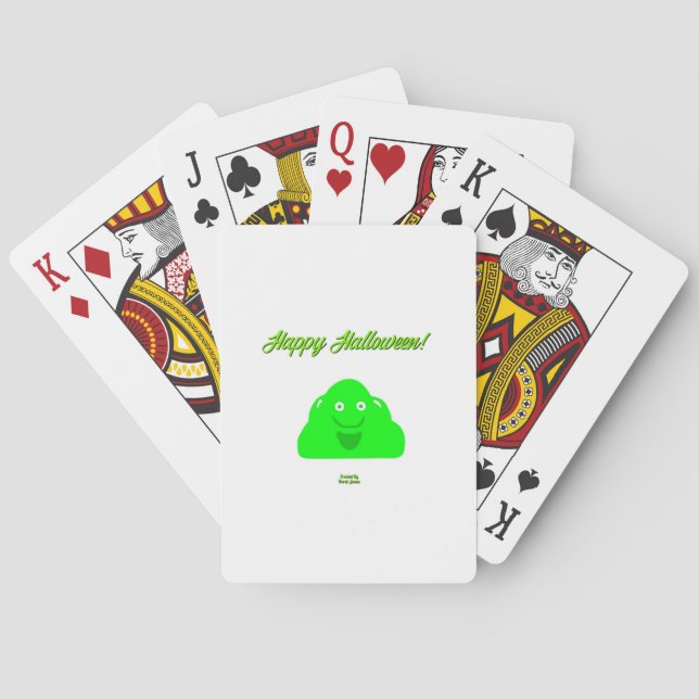 Halloween Blob Playing Cards (Back)