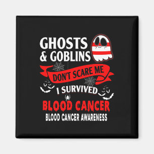 halloween blood cancer awareness survivor gift magnet