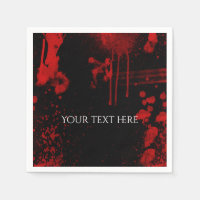 Halloween Blood Splatters Costume Gothic Party
