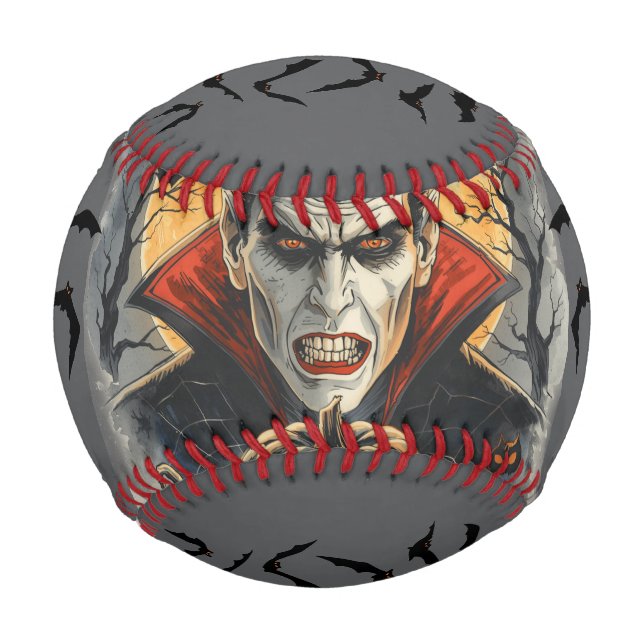 Halloween , Bloodthirsty Vampire  Baseball (Front)