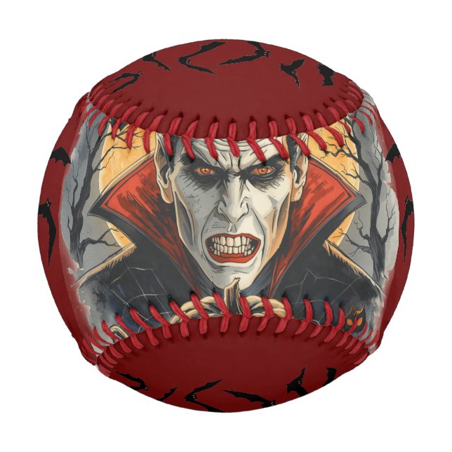 Halloween , Bloodthirsty Vampire  Baseball (Front)