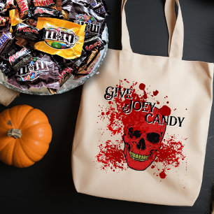 Halloween Bloody Skull Personalised Bag