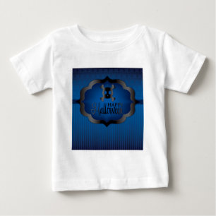 Halloween blue skull baby T-Shirt