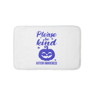 Halloween Bodybuilder Gym Fitness - Ghost Workout Bath Mat