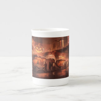 Halloween Bone China Mug
