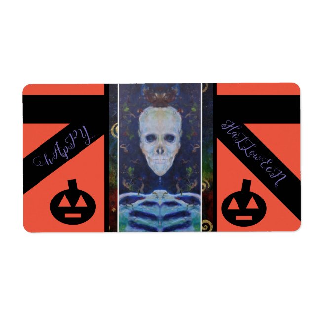 Halloween Bones Skeleton Maureen Girard (Front)