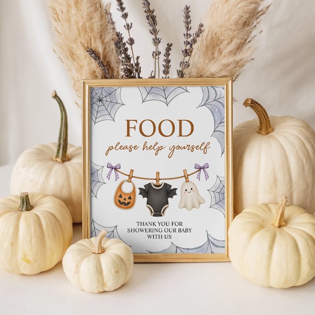 Halloween Boo 8x10 Favour Table Display Sign (Creator Uploaded)