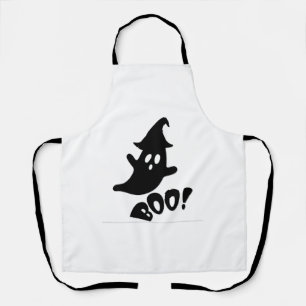 Halloween boo                 apron
