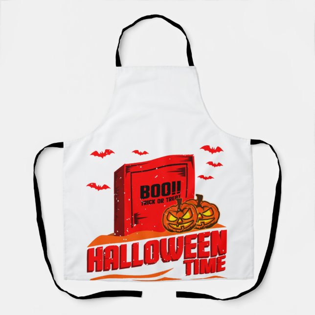 Halloween Boo                             Apron (Front)