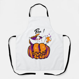 Halloween Boo Apron