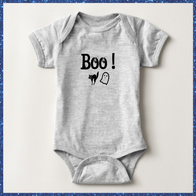 Halloween Boo! Baby Bodysuit (Creator Uploaded)