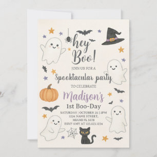 Halloween Boo Bash Spooktacular Party Invitation
