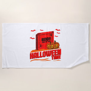 Halloween Boo                             Beach Towel