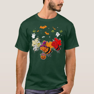 Halloween Boo Bee Ghoul Mummy Vampire Halloween Co T-Shirt