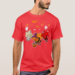 Halloween Boo Bee Ghoul Mummy Vampire Halloween Co T-Shirt