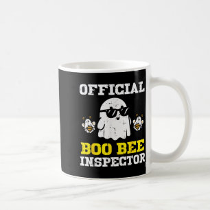Halloween Boo Bee Inspector Funny Costume Men Coffee Mug