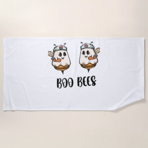 Halloween Boo Bees Nurse Classic T-Shirt Beach Towel